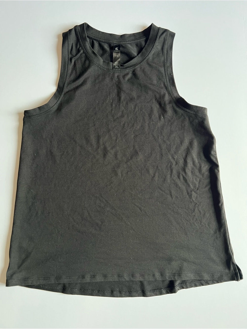 Kyodan Black Womens Athletic Tank Top